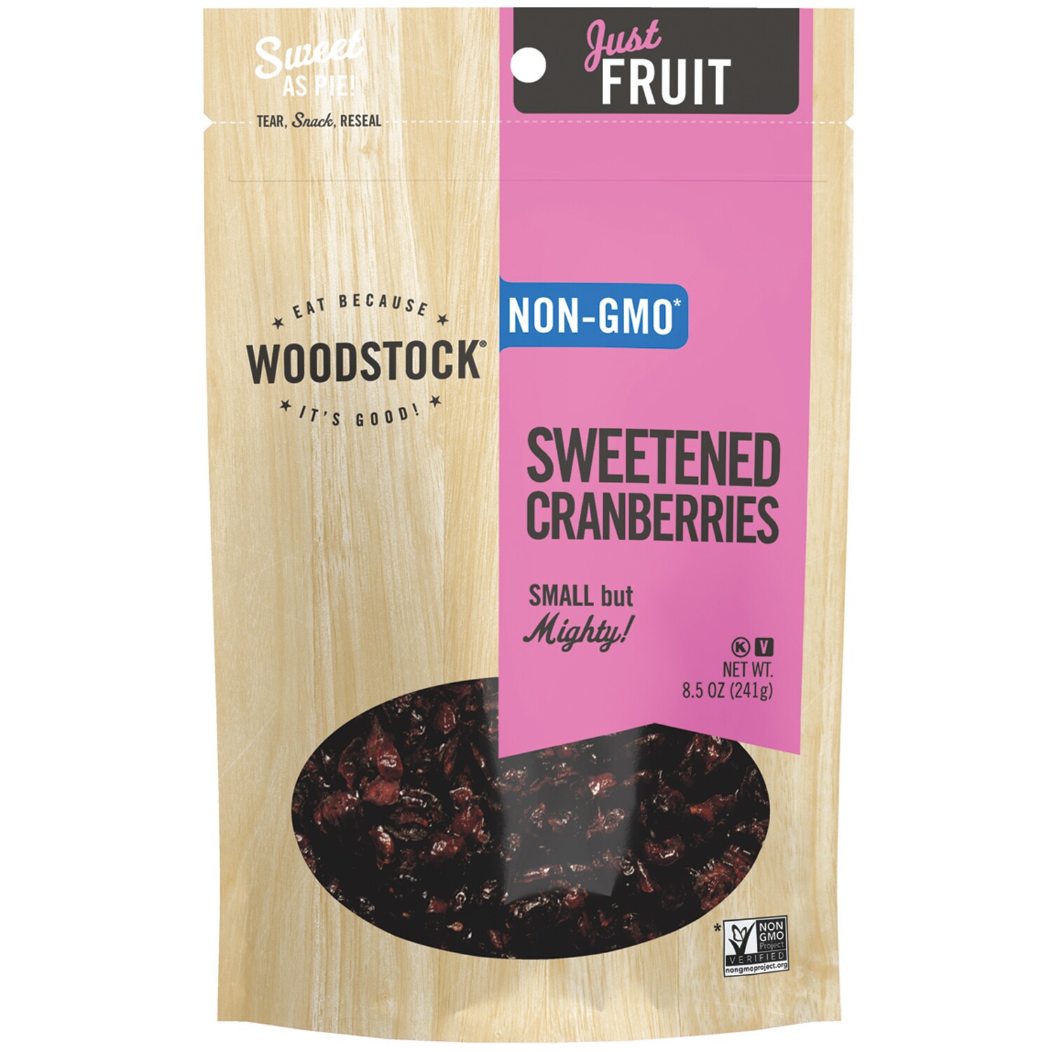 Woodstock Non-GMO Sweetened Cranberries