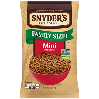 Snyder's of Hanover Mini Pretzels, Family Size