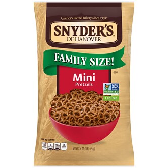 Snyder's of Hanover Mini Pretzels, Family Size