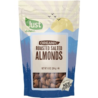 Just FreshDirect Organic Dry-Roasted Salted Almonds