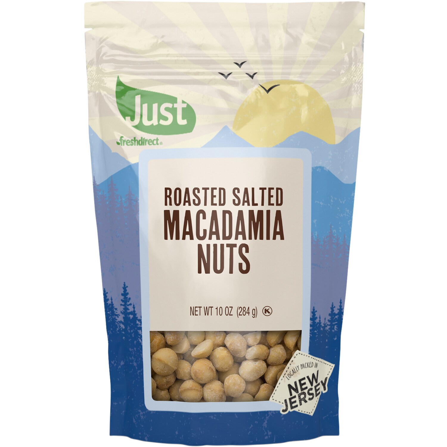 Just FreshDirect Roasted Salted Macadamia Nuts