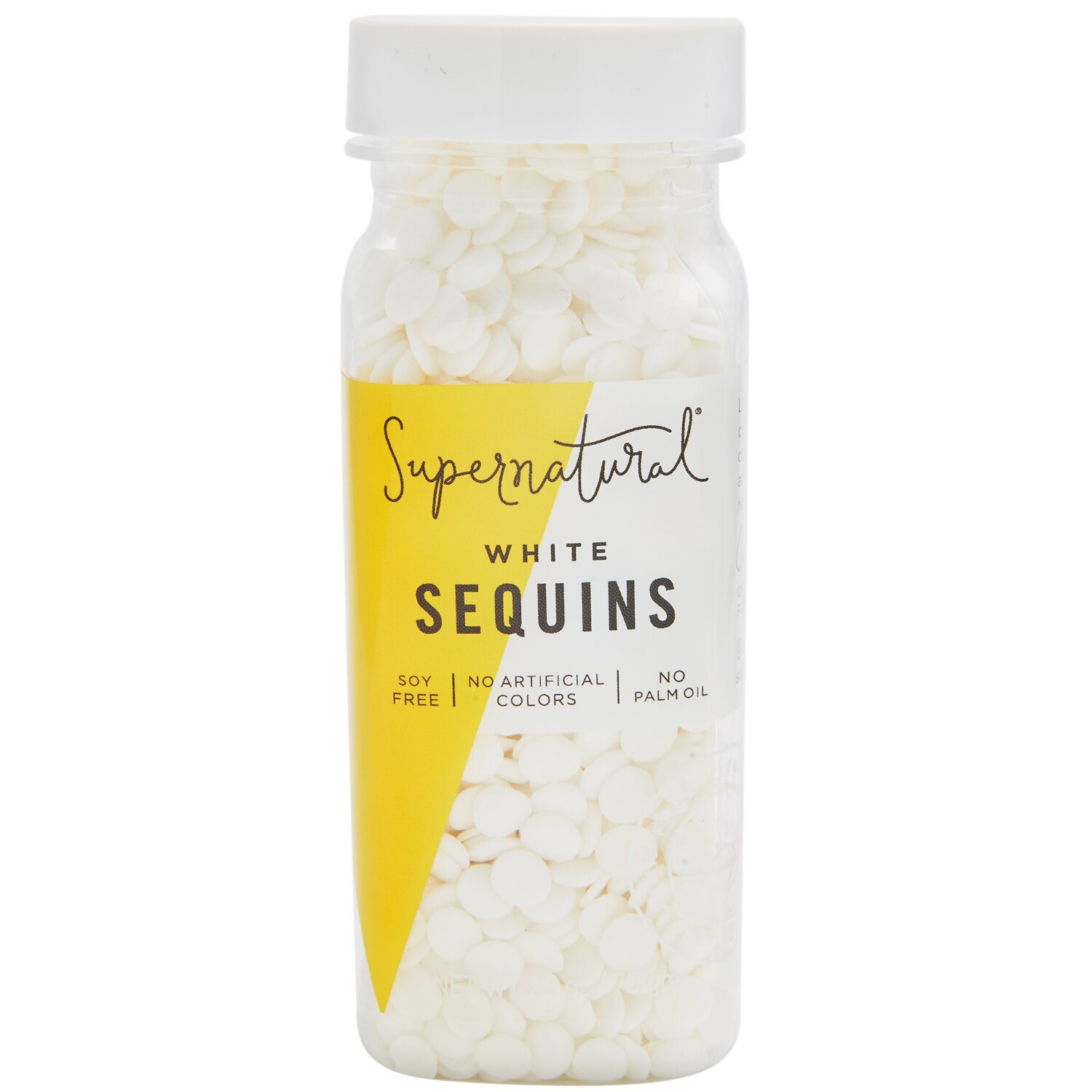 Supernatural White Sequins