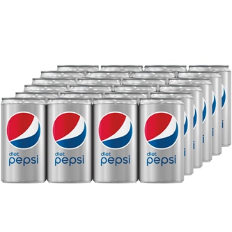 Diet Pepsi Cola, Cans