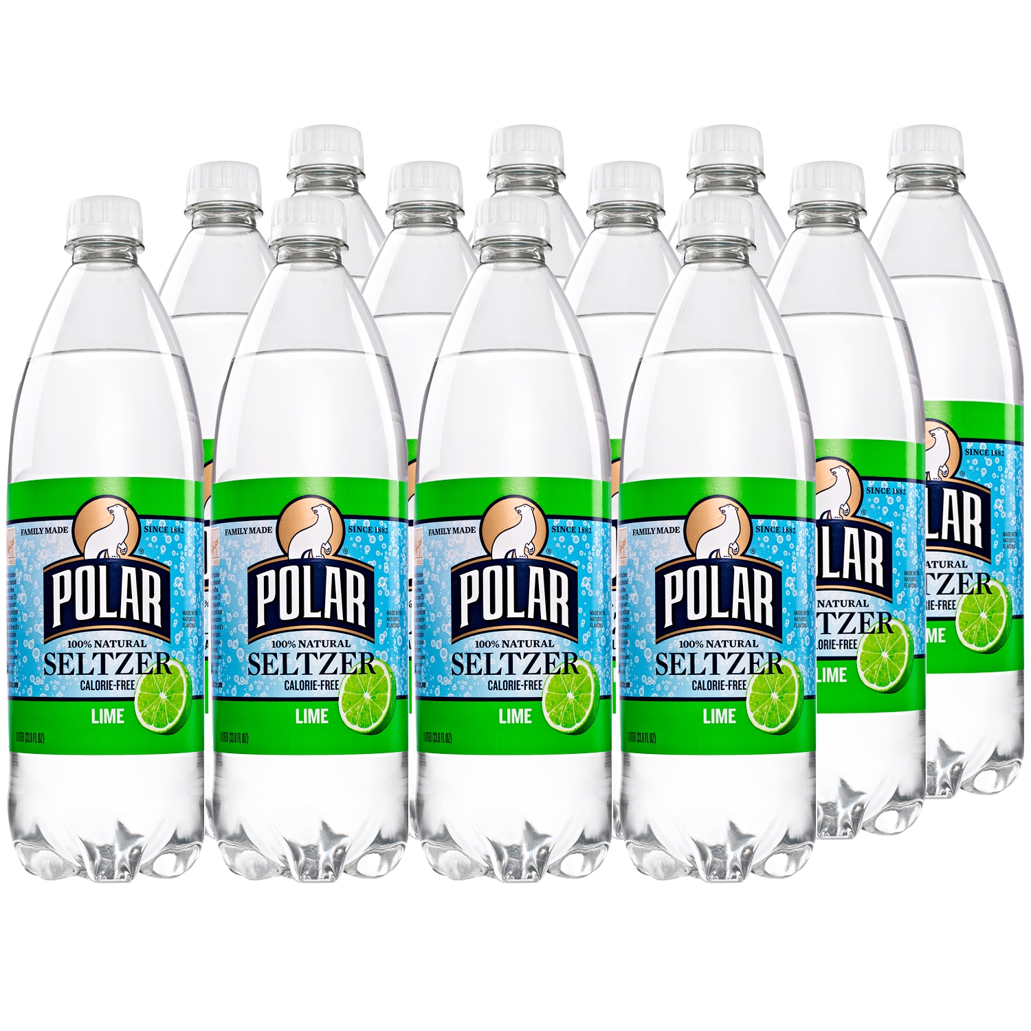Polar Seltzer, Lime, Plastic Bottles