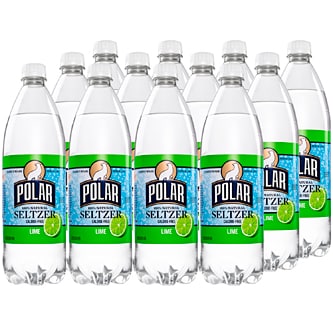 Polar Seltzer, Lime, Plastic Bottles