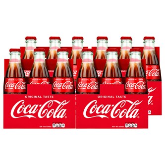 Coca-Cola Cola, Classic, Glass Bottles