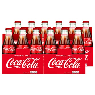 Coca-Cola Cola, Classic, Glass Bottles