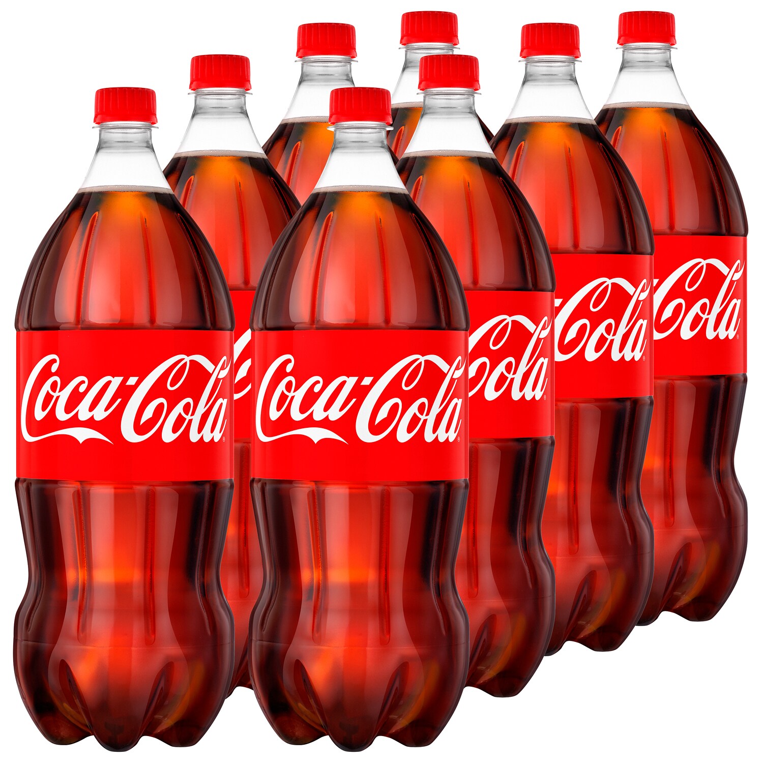 Coca-Cola Cola, Classic, Plastic Bottles