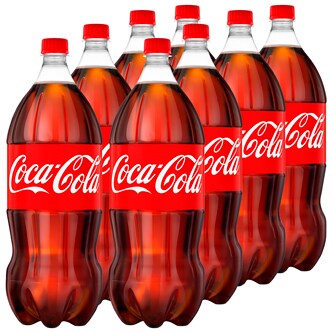 Coca-Cola Cola, Classic, Plastic Bottles, Case