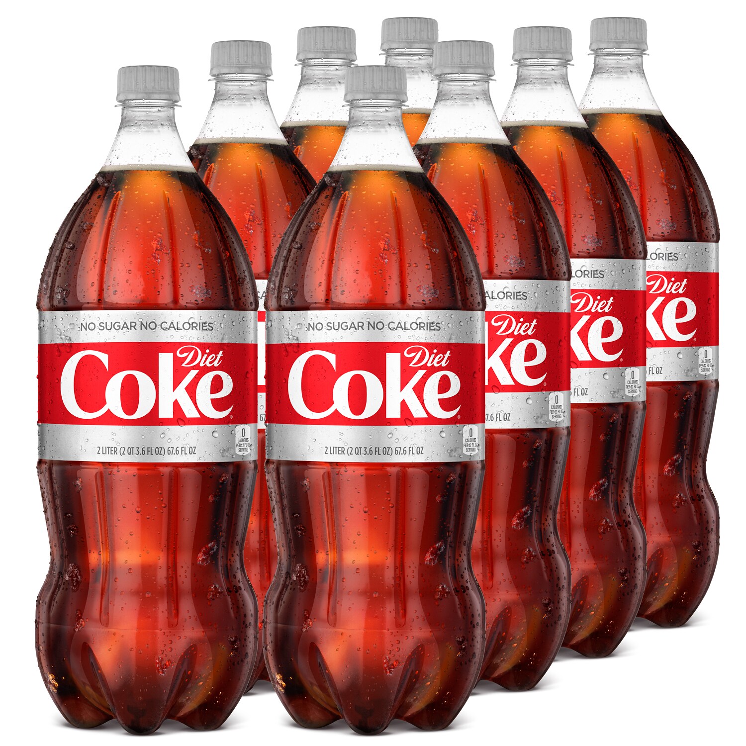 Coca-Cola Diet Cola, Plastic Bottles, Case