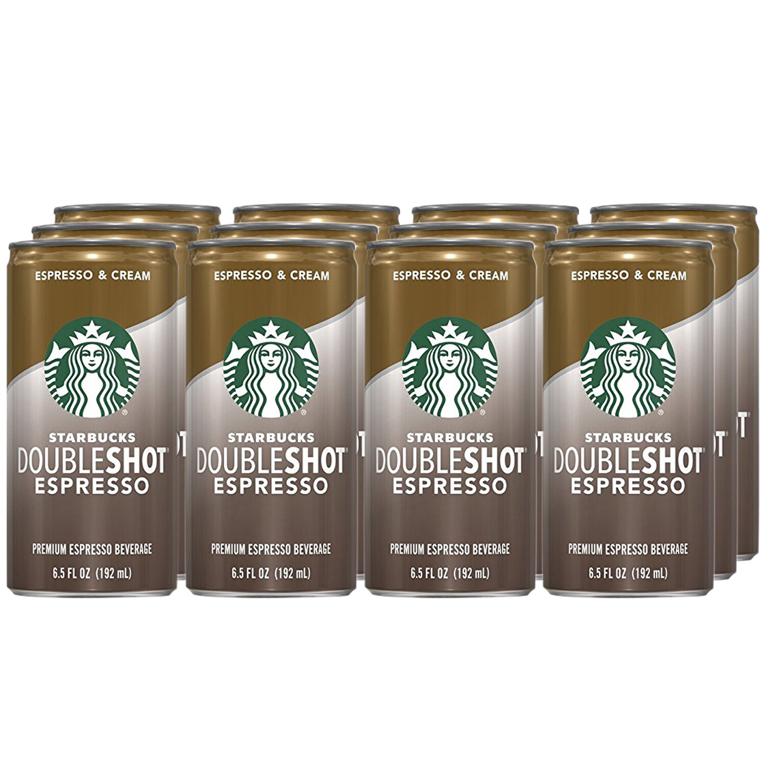 Starbucks Doubleshot Espresso and Cream, Cans