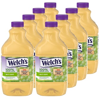 Welch's White Grape Juice, Plastic Bottles