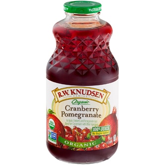 R.W. Knudsen Organic Cranberry-Pomegranate Juice, Glass Bottle