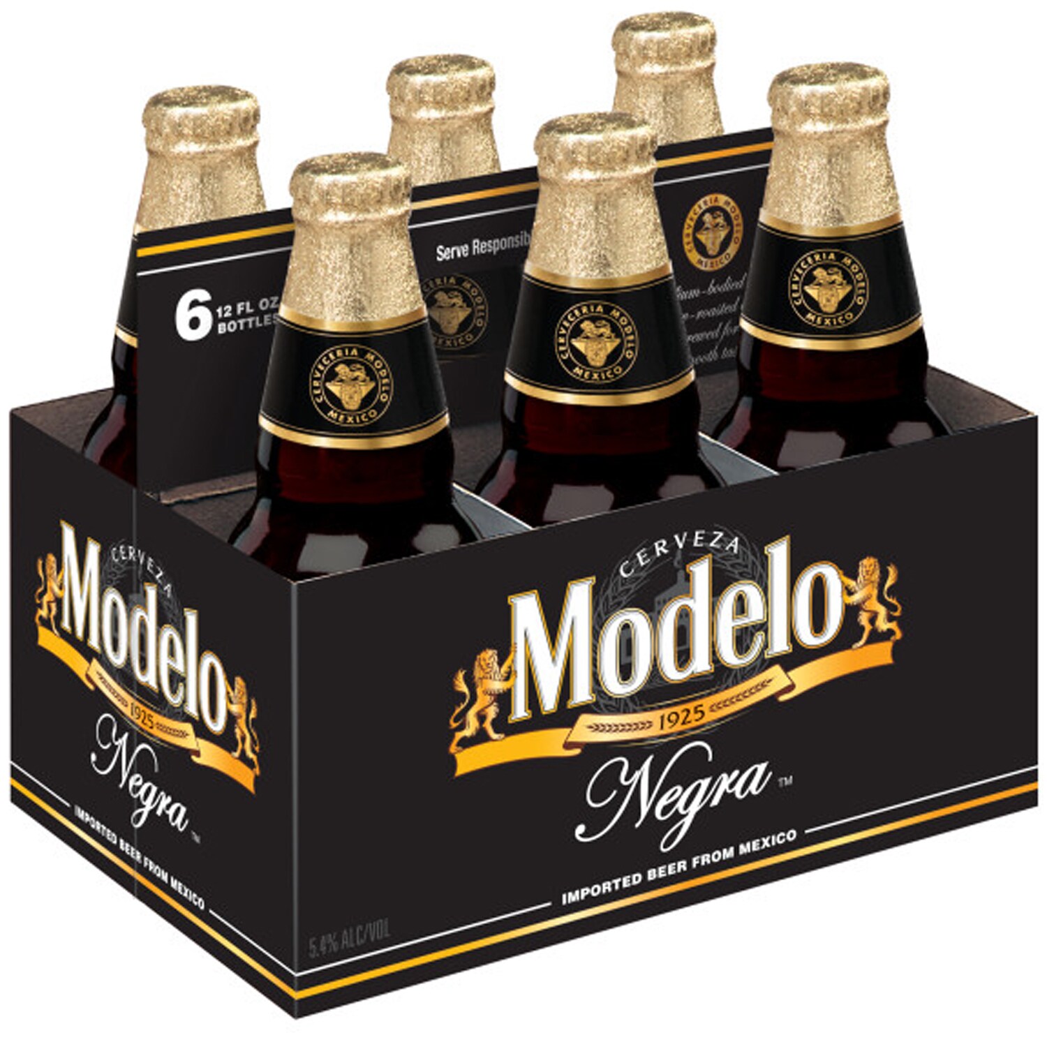 Modelo Negra Lager, Glass Bottles