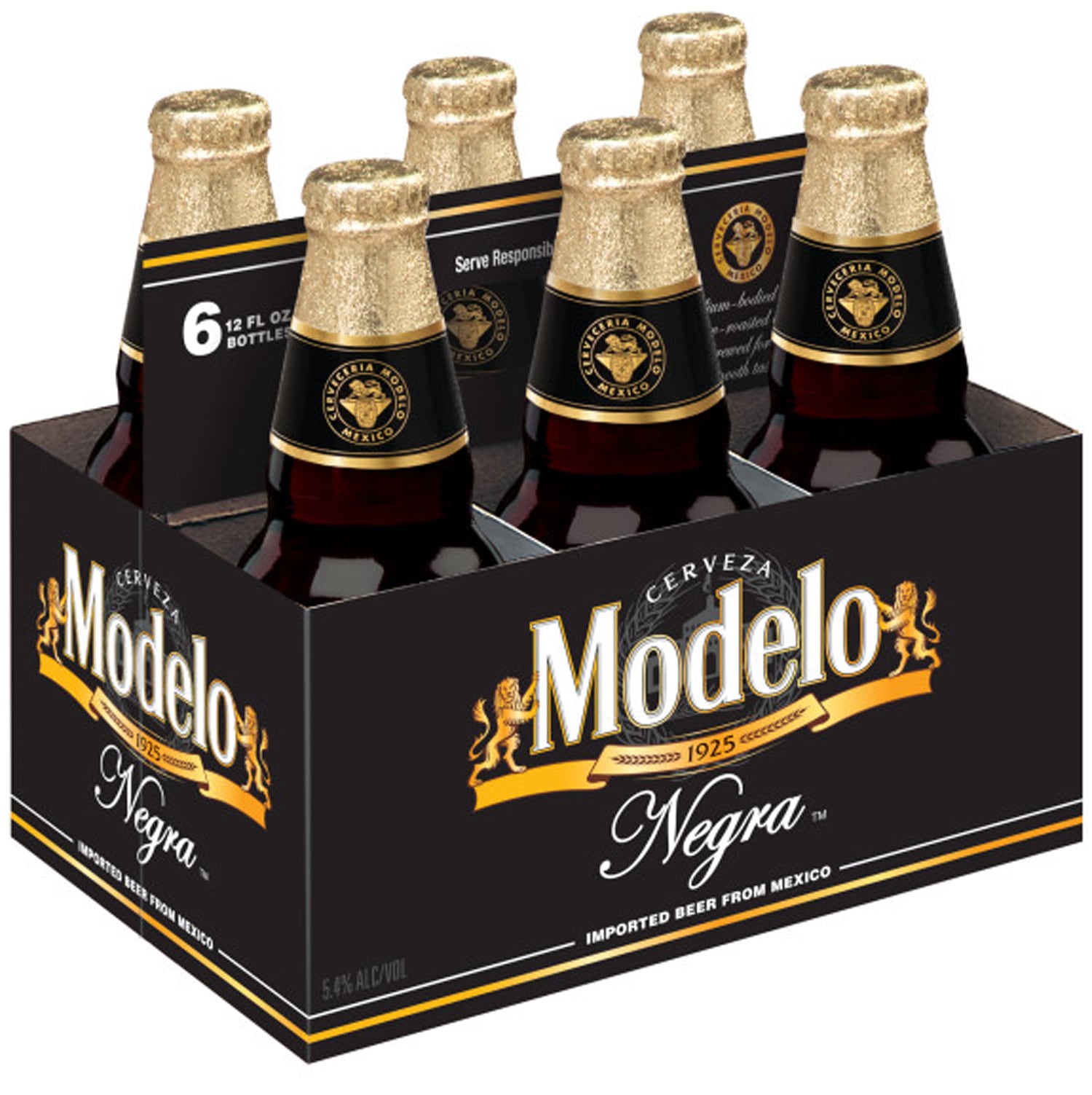 Modelo Negra Lager, Glass Bottles