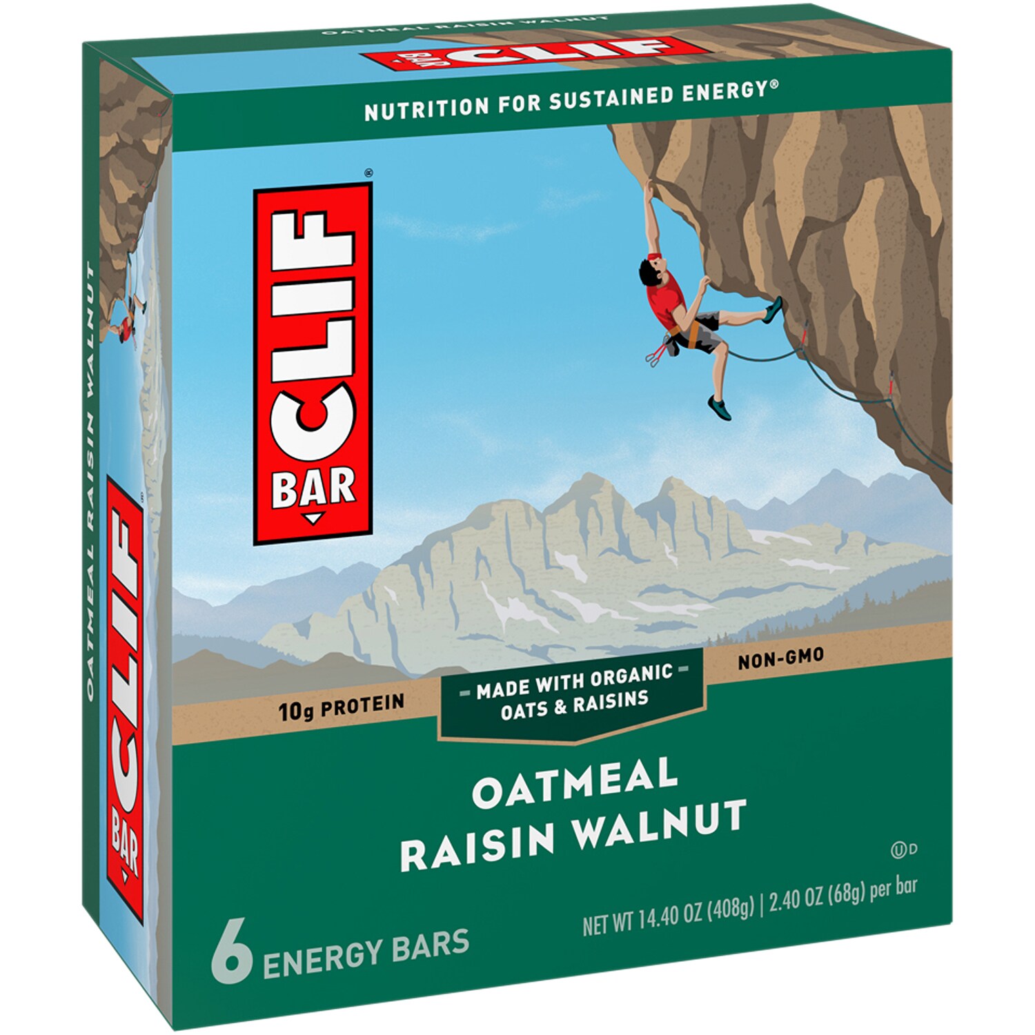 Clif Energy Bars, Oatmeal Raisin Walnut