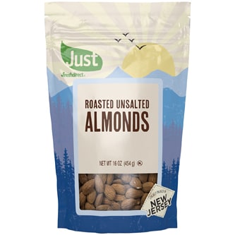 Just FreshDirect Roasted Unsalted Almonds