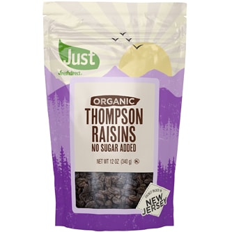 Just FreshDirect Organic Thompson Select Raisins