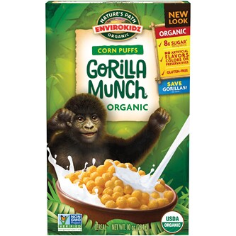 EnviroKidz Organic Gorilla Munch Cereal