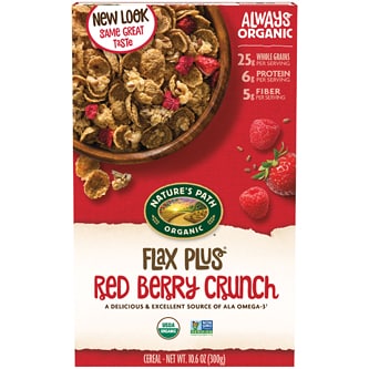 Nature's Path Organic Flax Plus Red Berry Crunch