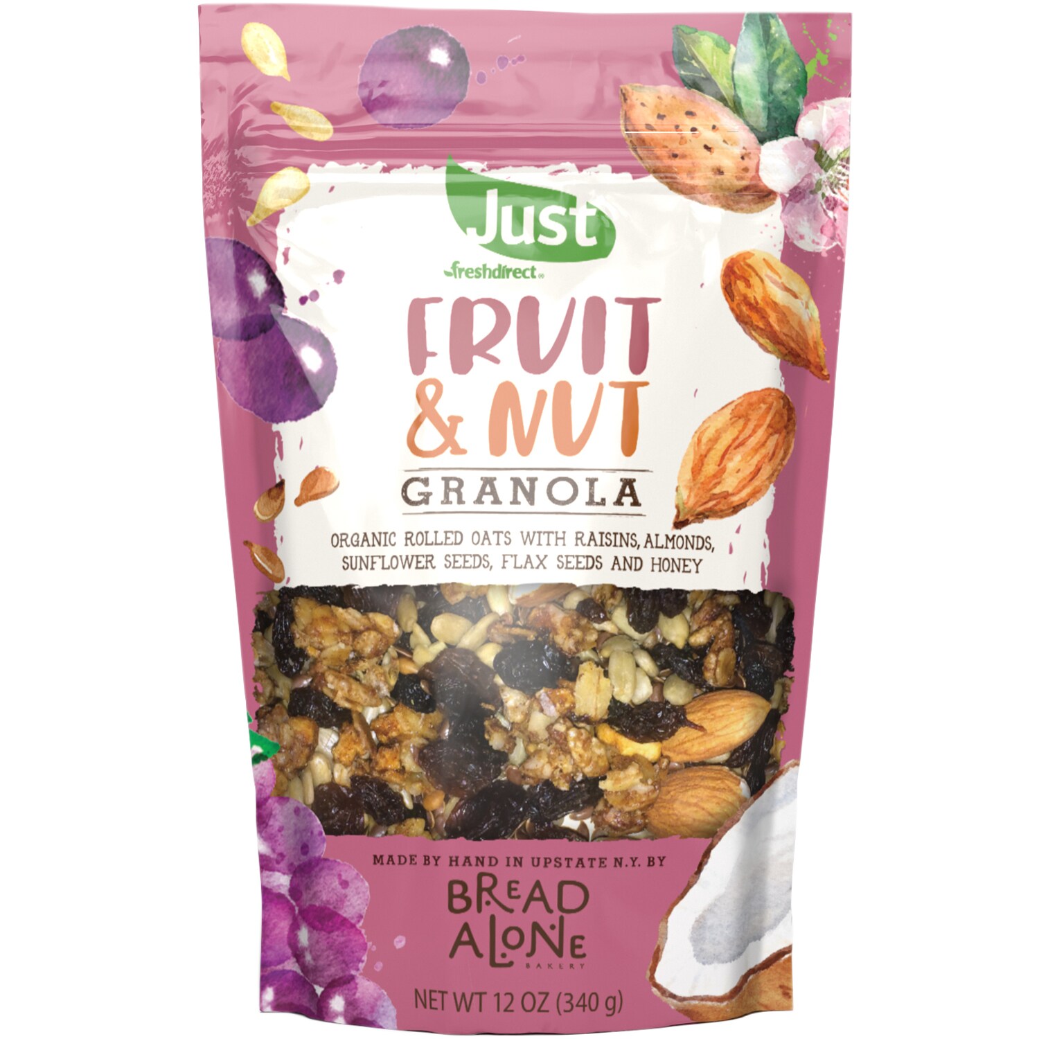Just FreshDirect Local Granola, Fruit and Nut