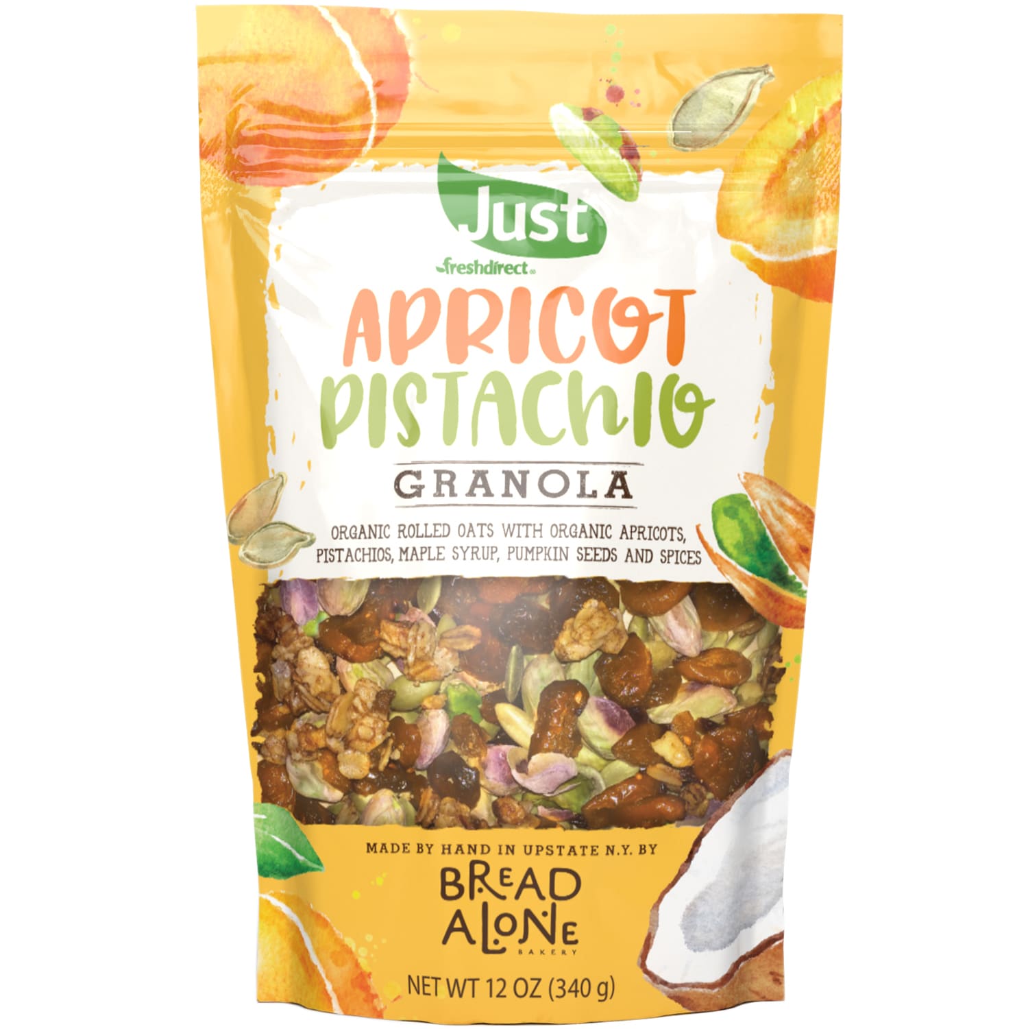 Just FreshDirect Local Granola, Apricot and Pistachio
