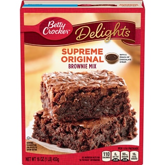 Betty Crocker Supreme Original Brownie Mix