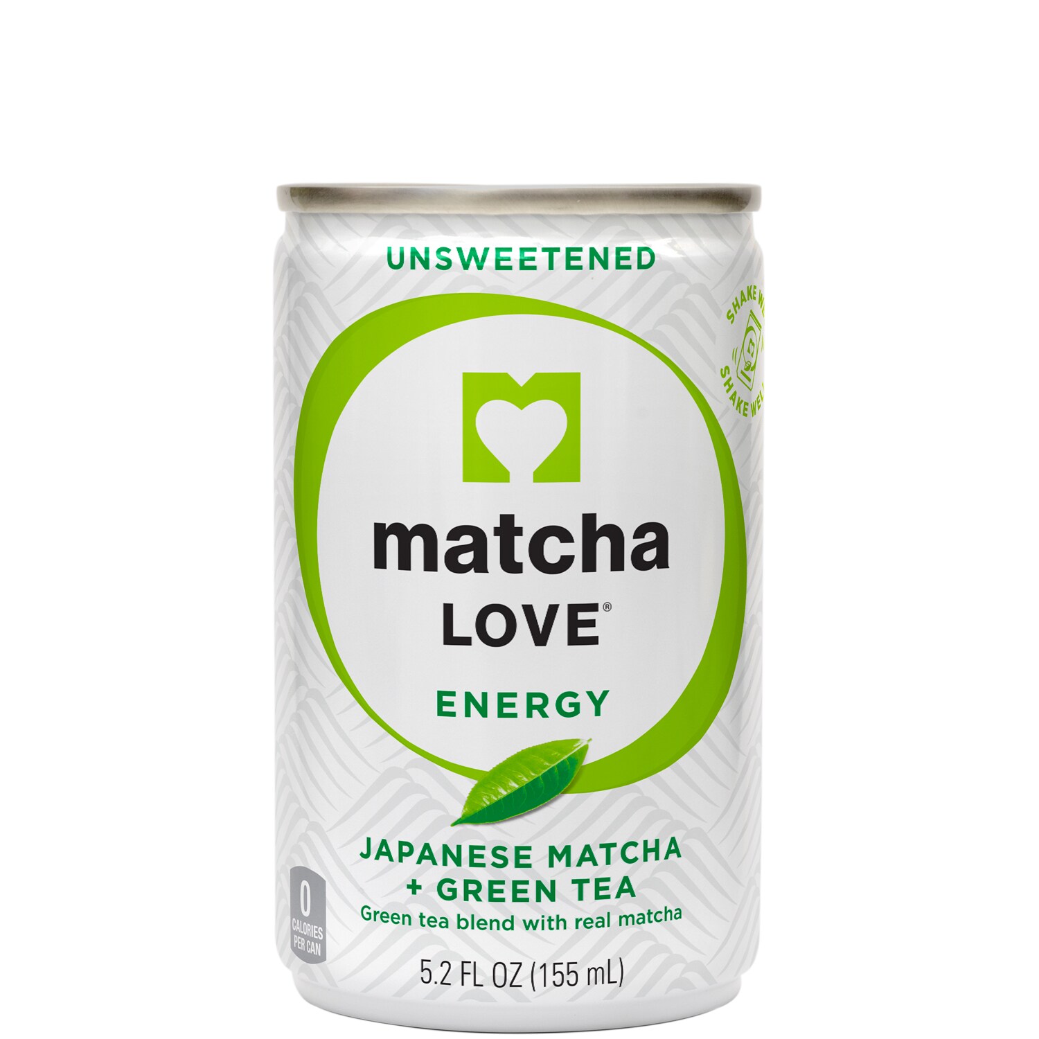 Ito En Matcha Love Tea, Energy, Unsweetened Japanese Matcha + Green Tea, Can