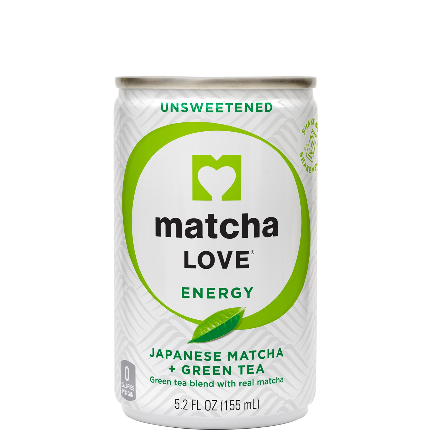 Ito En Matcha Love Tea, Energy, Unsweetened Japanese Matcha + Green Tea, Can