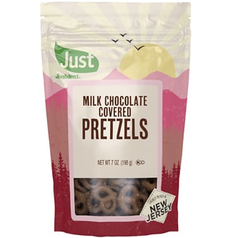 Just FreshDirect Milk Chocolate Covered Pretzels