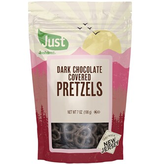 Just FreshDirect Dark Chocolate Covered Pretzels