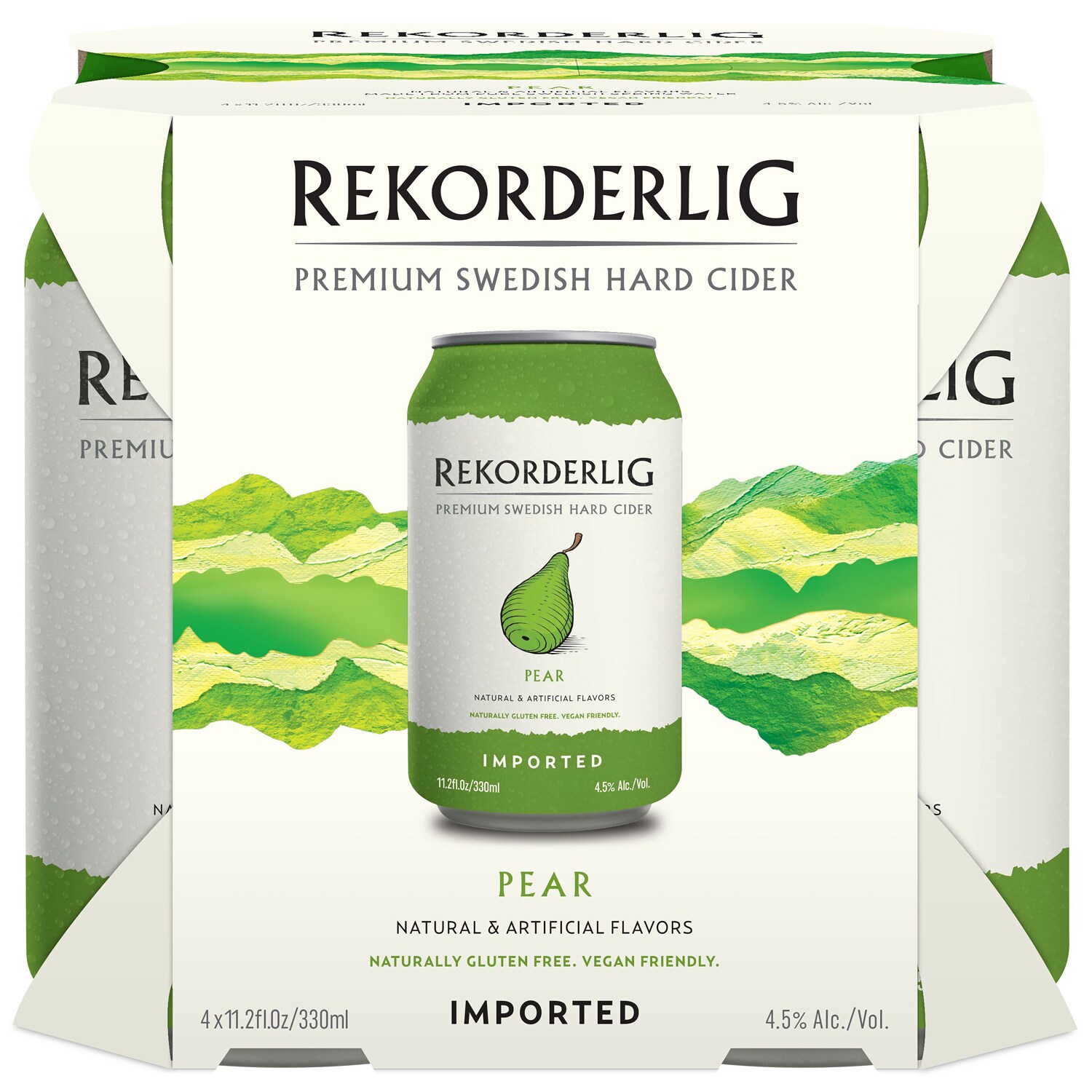Rekorderlig Premium Pear Hard Cider, Cans