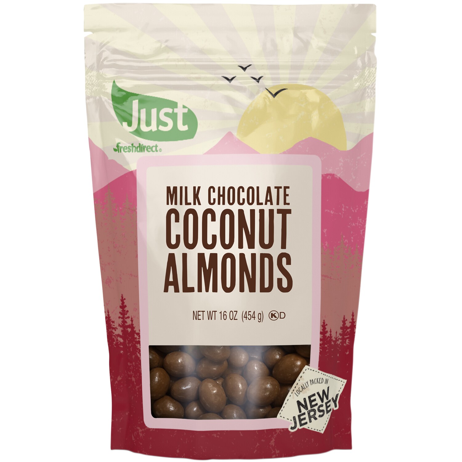 Just FreshDirect Milk Chocolate Coconut Almonds