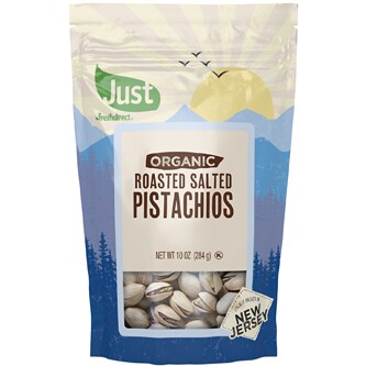 Just FreshDirect Organic Dry-Roasted Salted Pistachios