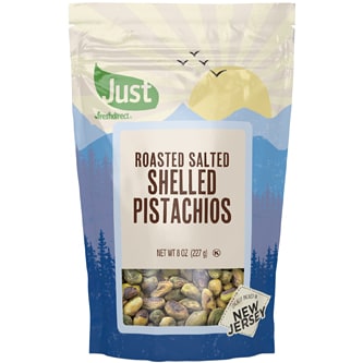Just FreshDirect Roasted Salted Shelled Pistachios