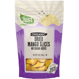 Just FreshDirect Organic Dried Mango Slices