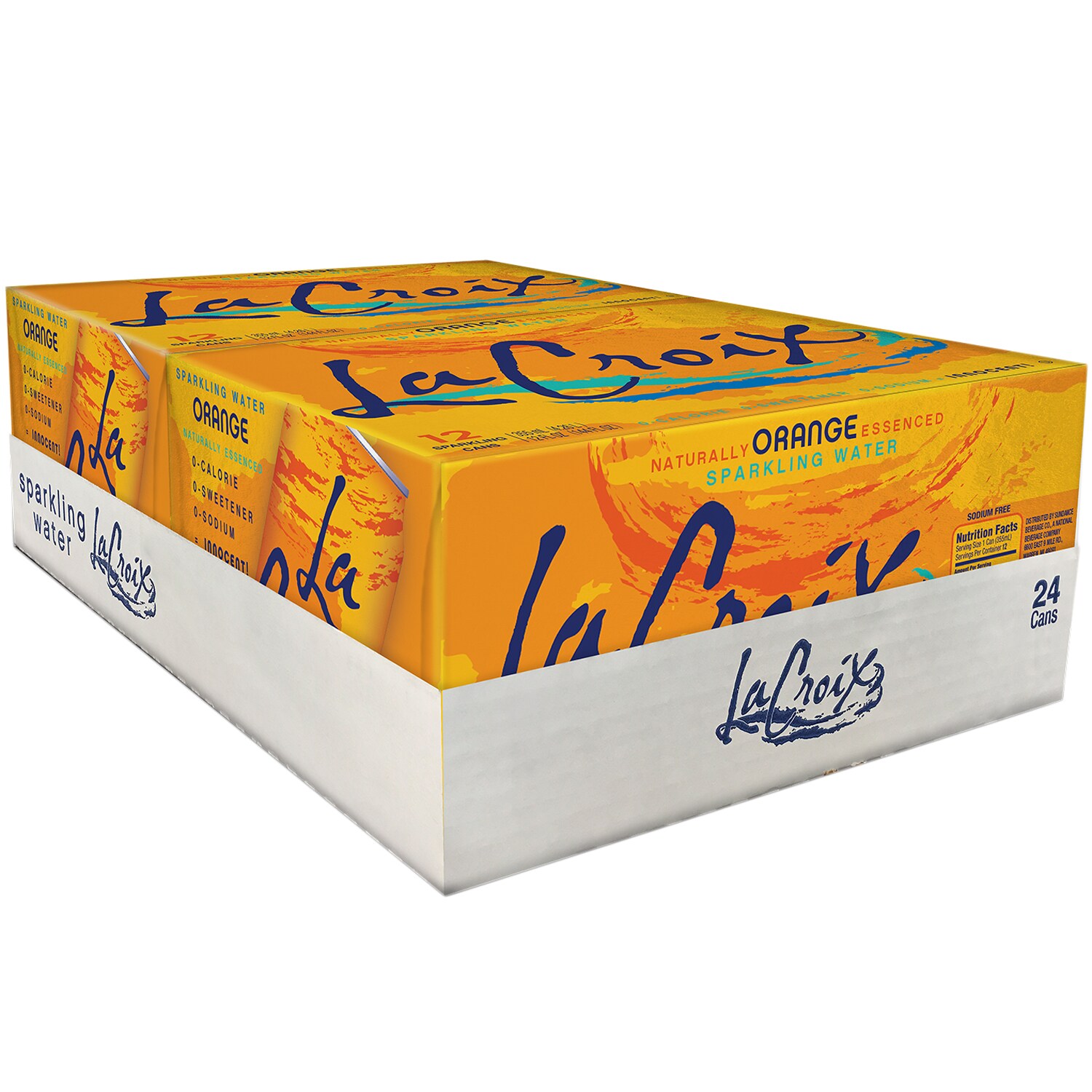 LaCroix Sparkling Water, Orange, Cans