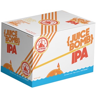 Sloop Juice Bomb IPA, Cans