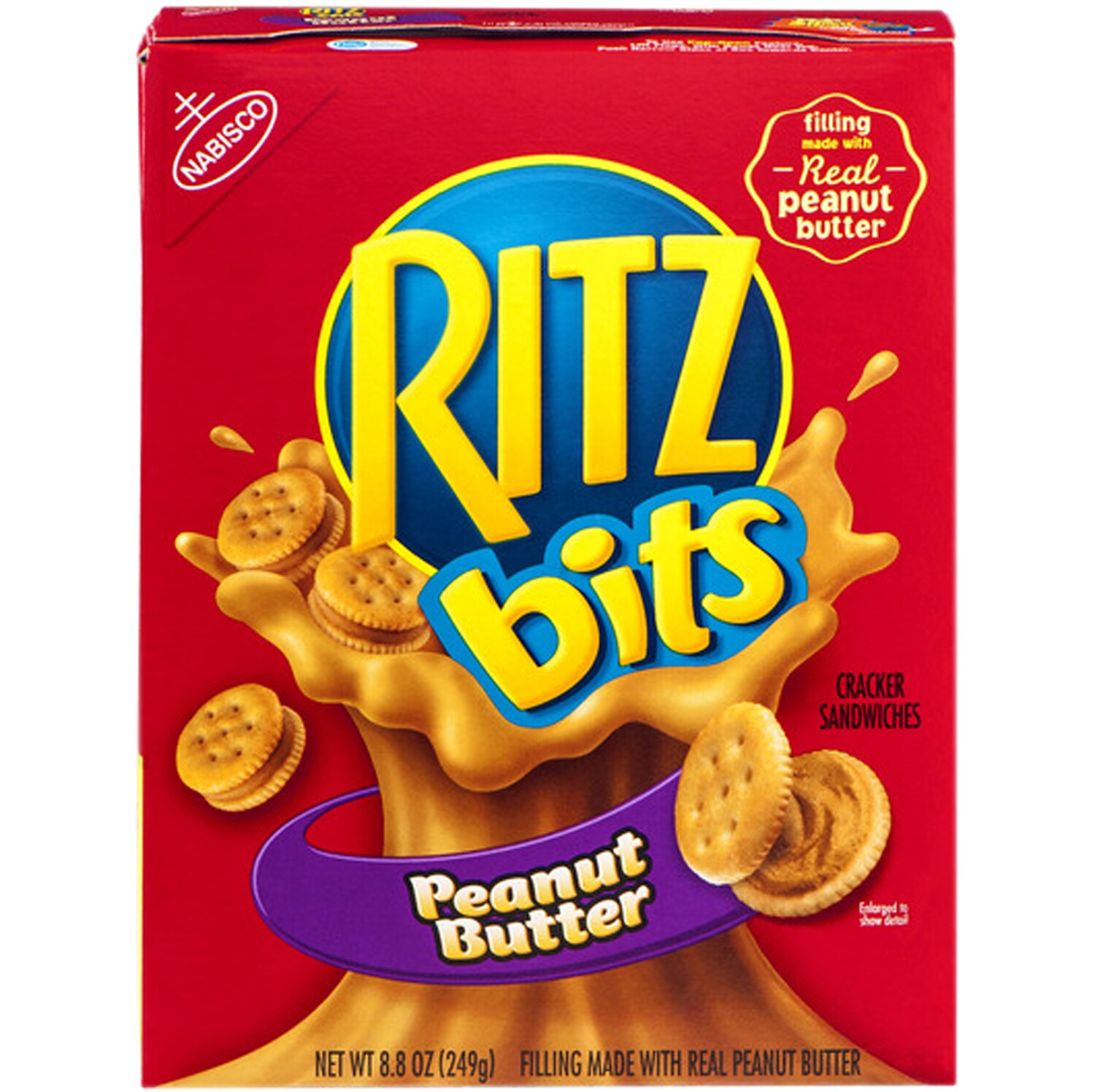 Nabisco Ritz Bits Peanut Butter Cracker Sandwiches