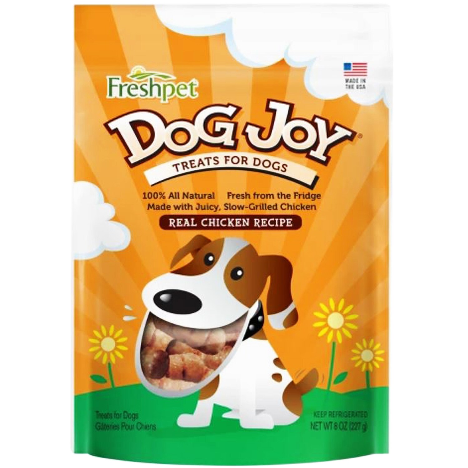 Freshpet Dog Joy Refrigerated Treats For Dogs, Real Chicken Recipe