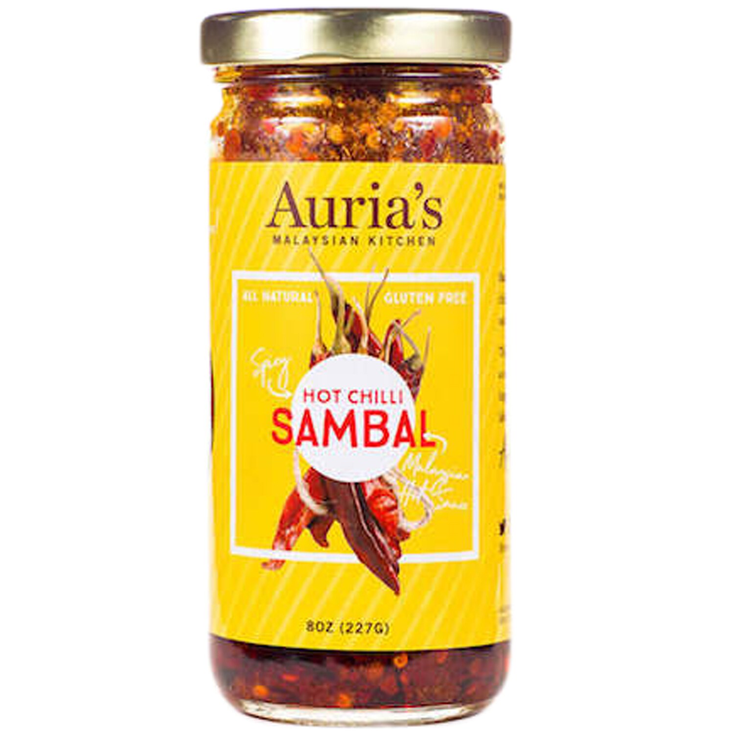 Auria's Malaysian Kitchen Sambal, Hot Chili