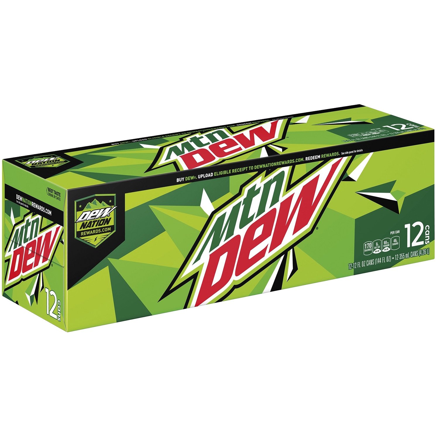 Mountain Dew Citrus Soda, Cans