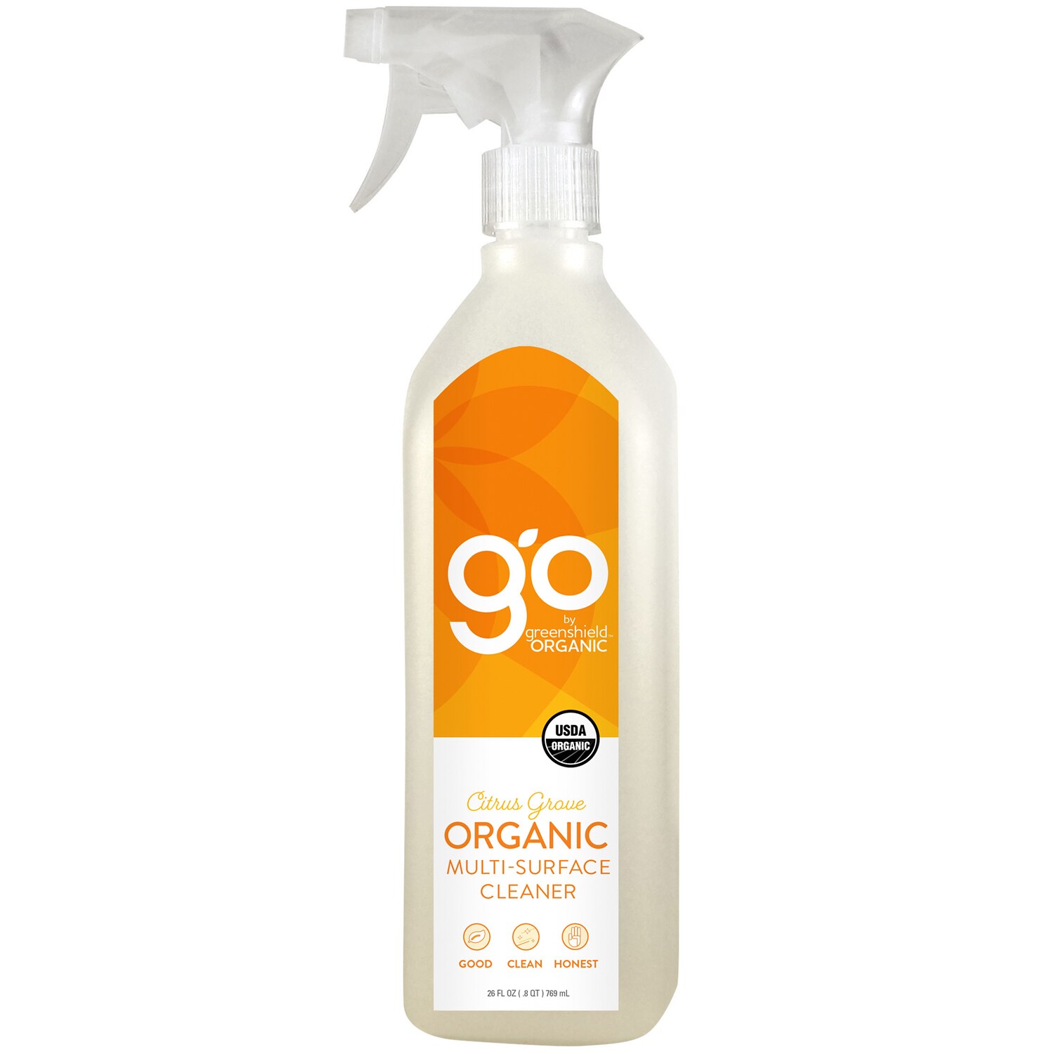 Go by Greenshield Organic Multi-Surface Cleaner, Citrus Grove