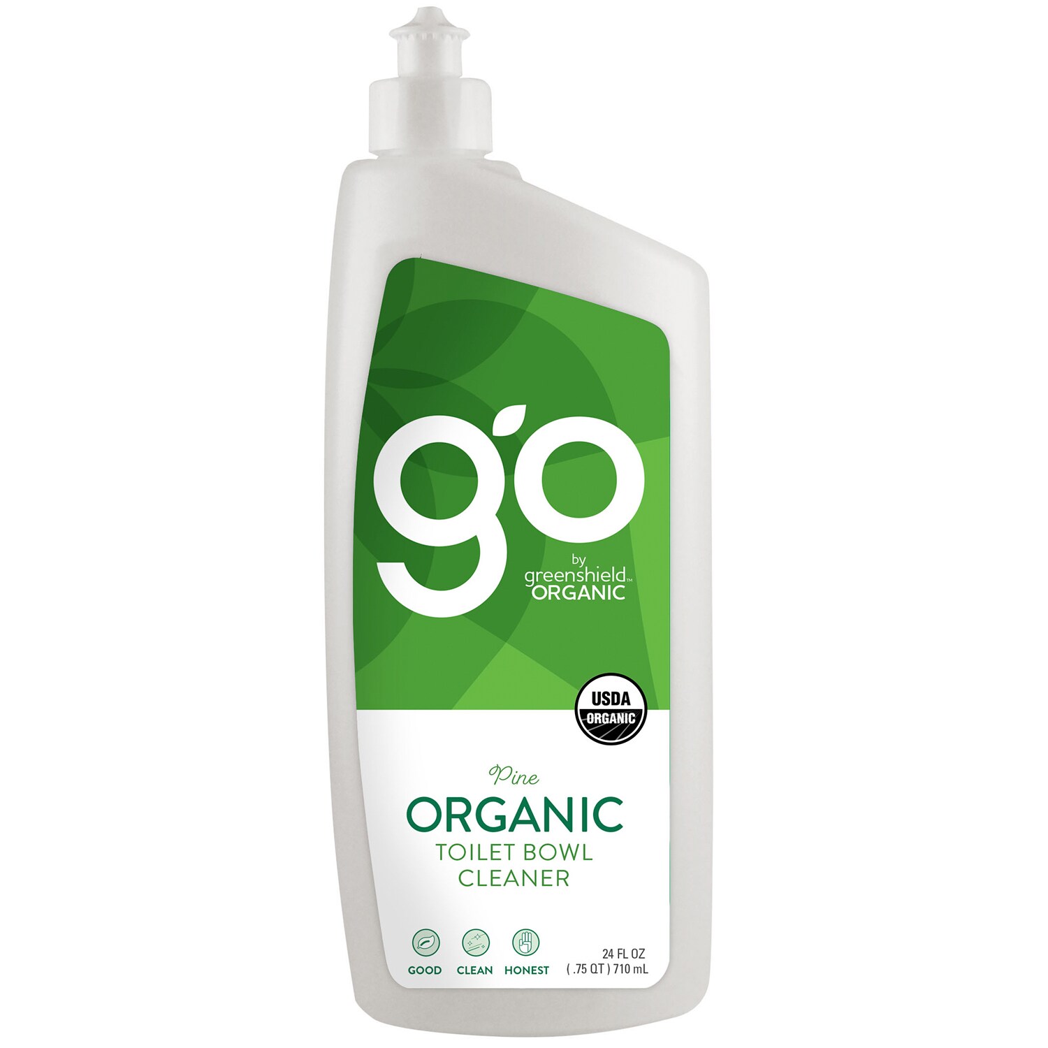 Go by Greenshield Organic Toilet Bowl Cleaner, Pine