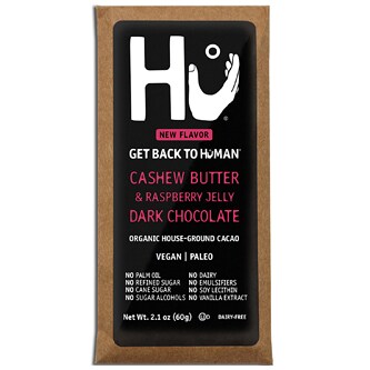 Hu Kitchen Dark Chocolate, Cashew Butter & Raspberry Jelly