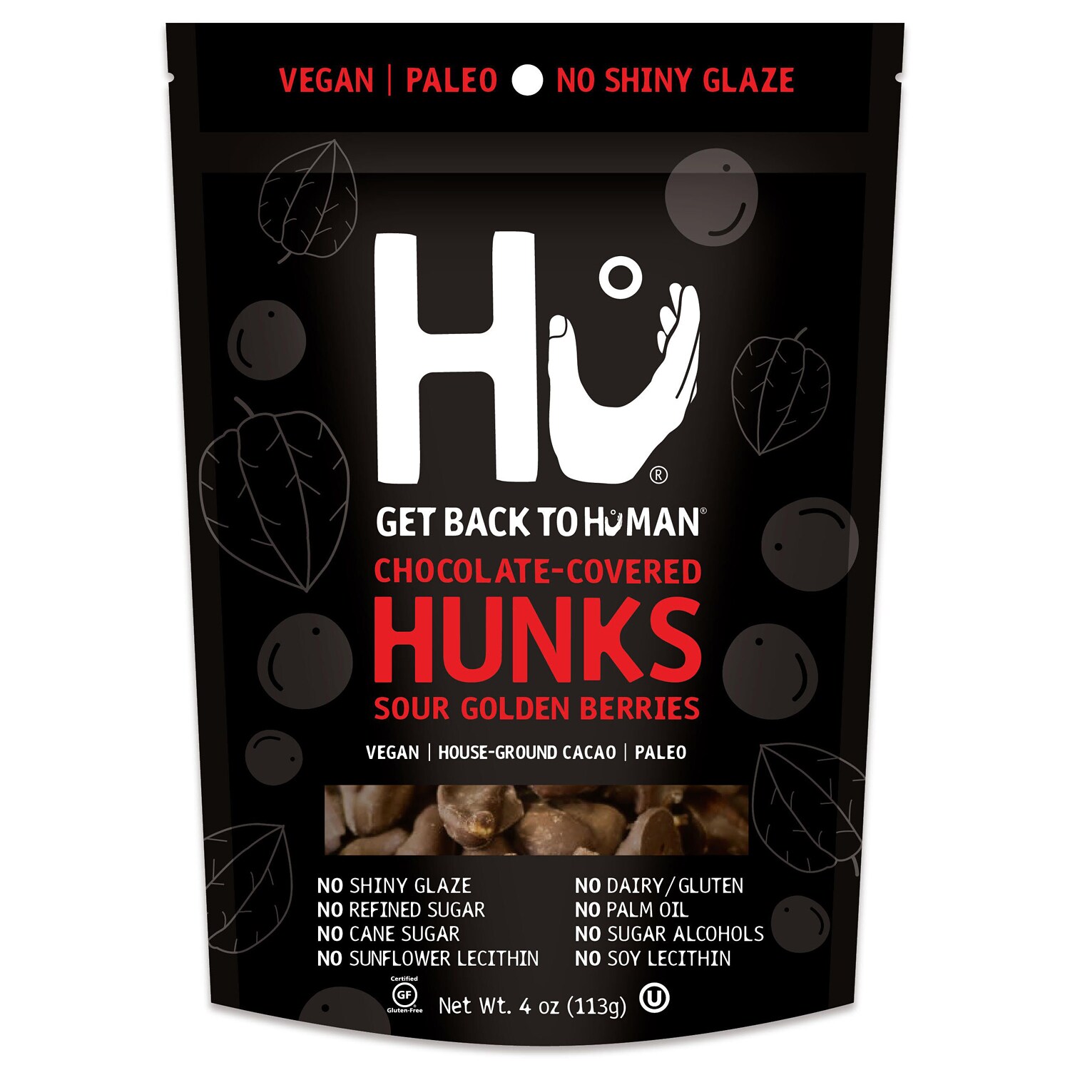 Hu Kitchen Chocolate-Covered Hunks, Sour Golden Berries