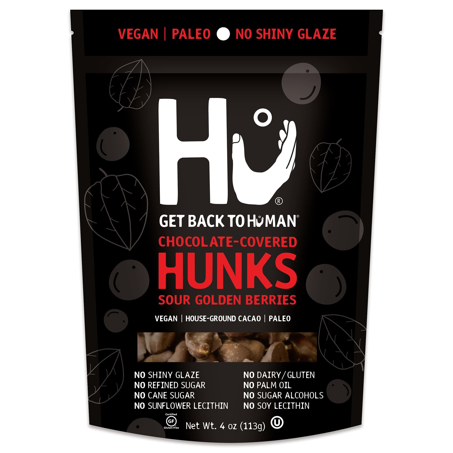 Hu Kitchen Chocolate-Covered Hunks, Sour Golden Berries