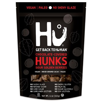 Hu Kitchen Chocolate-Covered Hunks, Sour Golden Berries