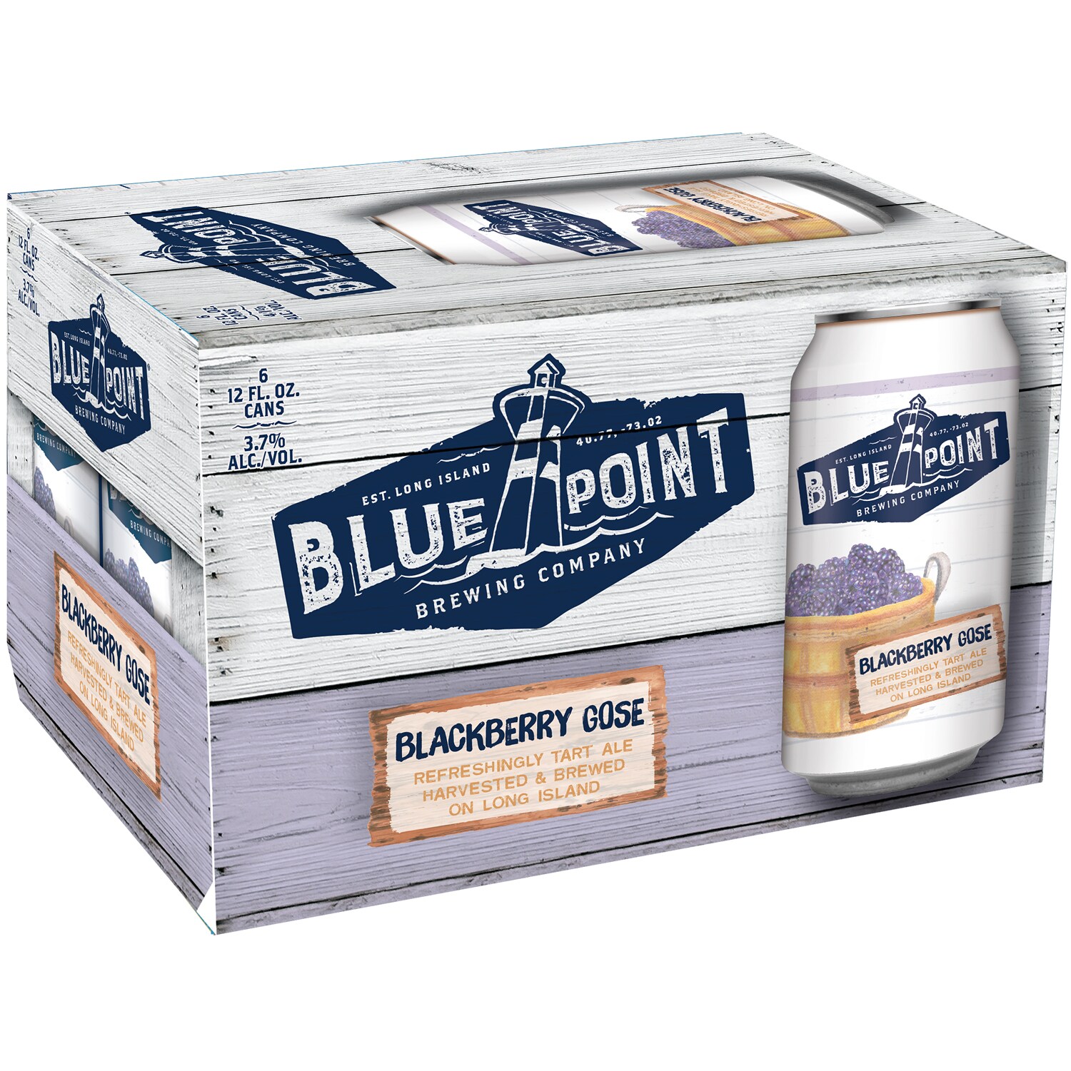 Blue Point Blackberry Gose, Cans
