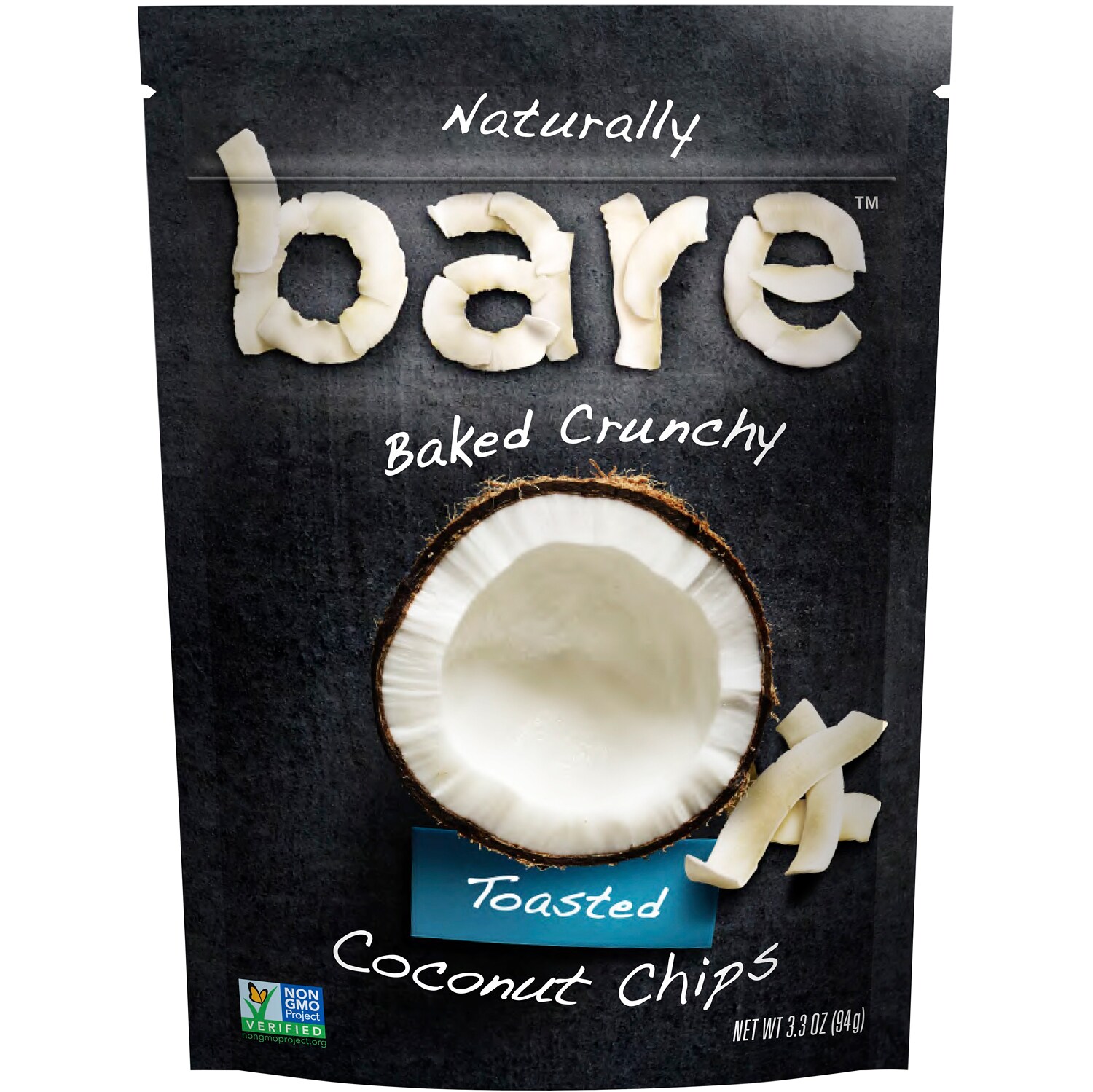 Bare Coconut Chips, Toasted